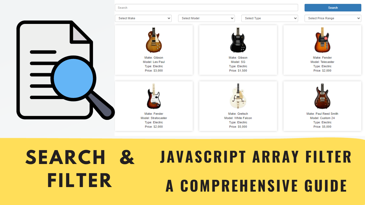 How to Use JavaScript Array Filter() With an Examples